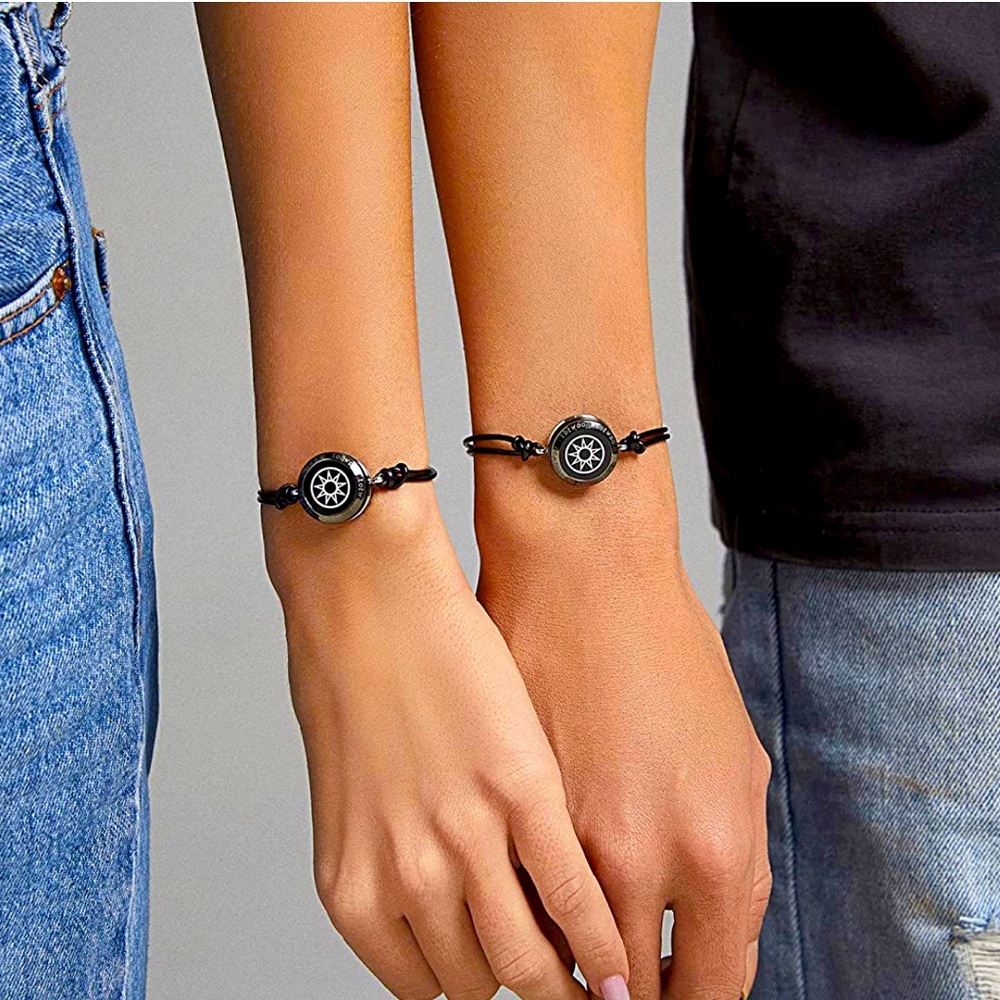 2 Long Distance Smart Bluetooth Bracelets